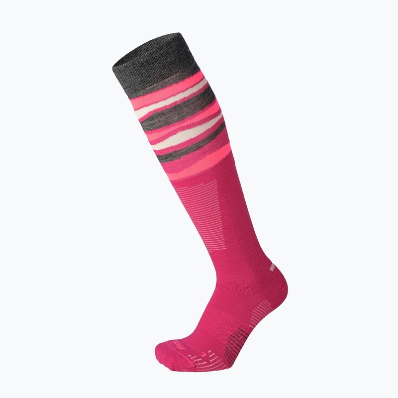 Skarpety narciarskie damskie Mico Light Weight Superthermo Natural Merino Ski fucsia