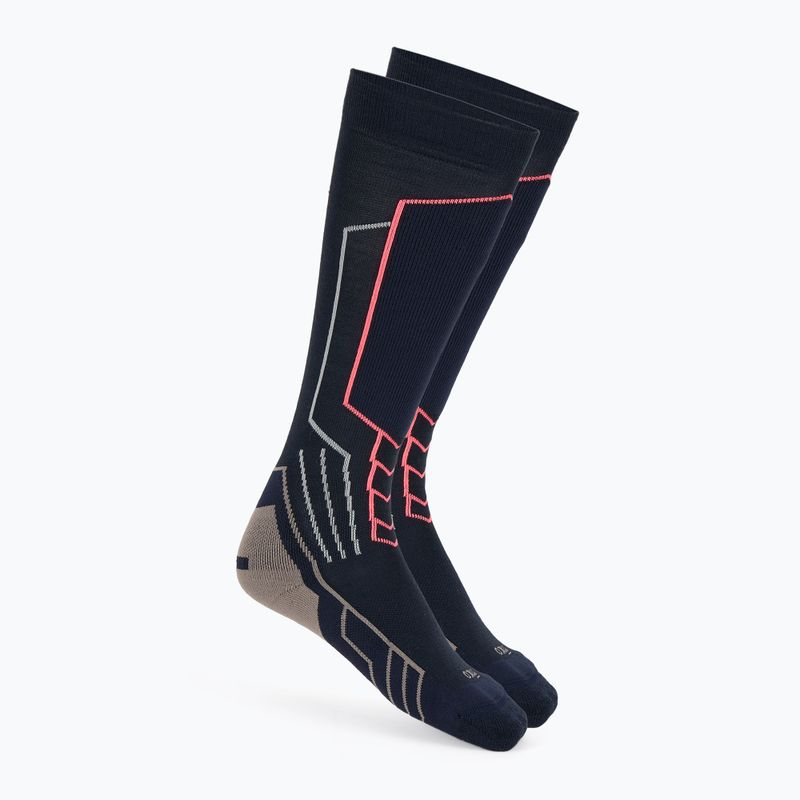 Skarpety narciarskie damskie Mico Medium Weight Warm Control Ski blu