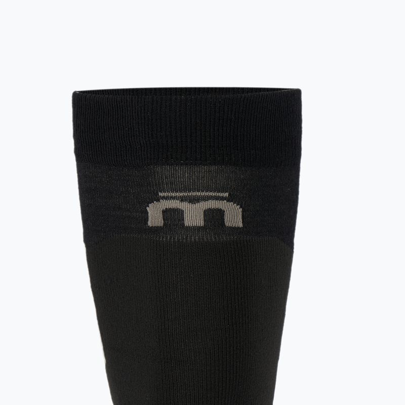 Skarpety narciarskie Mico Medium Weight Warm Control Ski nero grigio 3