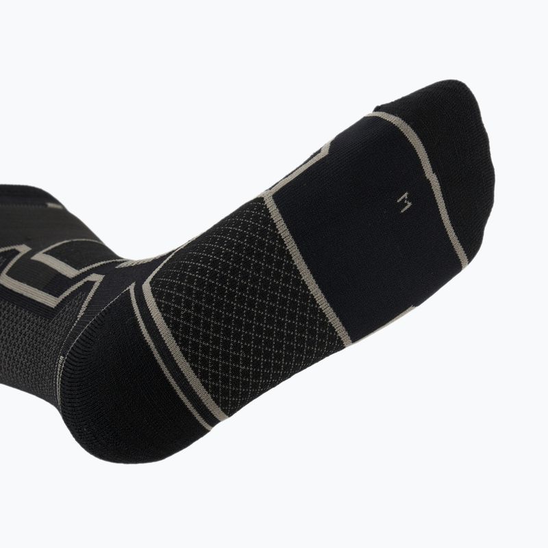 Skarpety narciarskie Mico Medium Weight Warm Control Ski nero grigio 4
