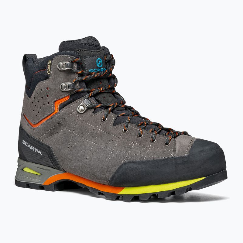Buty podejściowe męskie SCARPA Zodiac Plus GTX shark/orange 11