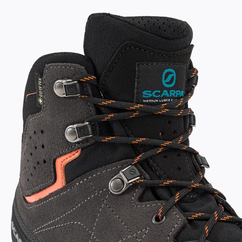 Buty podejściowe męskie SCARPA Zodiac Plus GTX shark/orange 8