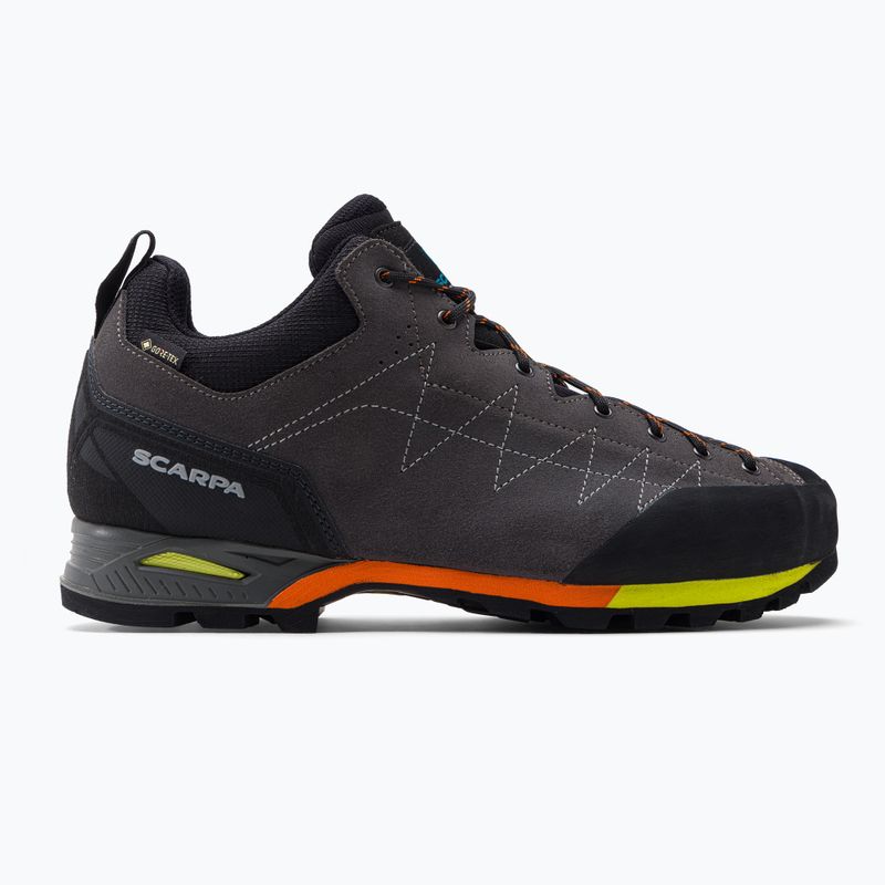 Buty podejściowe męskie SCARPA Zodiac GTX shark/orange 2