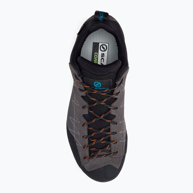 Buty podejściowe męskie SCARPA Zodiac GTX shark/orange 6