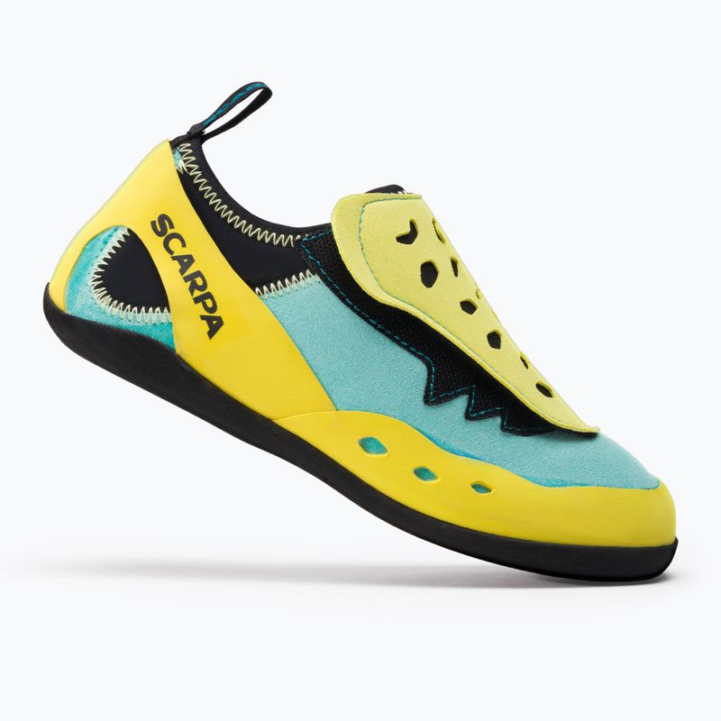 Buty wspinaczkowe dziecięce SCARPA Piki J maldive/yellow 2