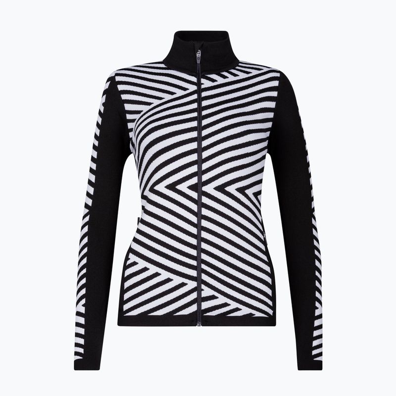 Bluza termoaktywna damska Newland Coral Full Zip black/white 5