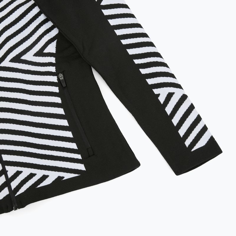 Bluza termoaktywna damska Newland Coral Full Zip black/white 4