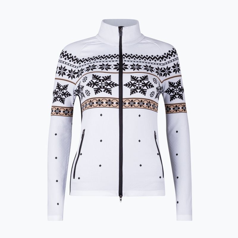 Bluza termoaktywna damska Newland Jadis Full Zip white/black 5