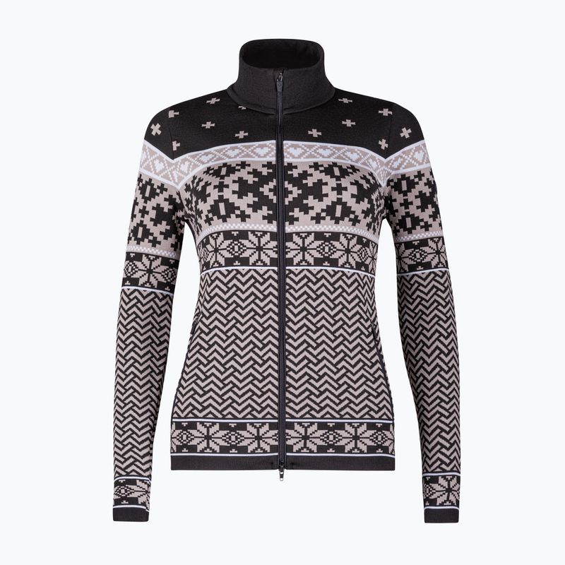 Bluza termoaktywna damska Newland Kylie Full Zip black/stone 5