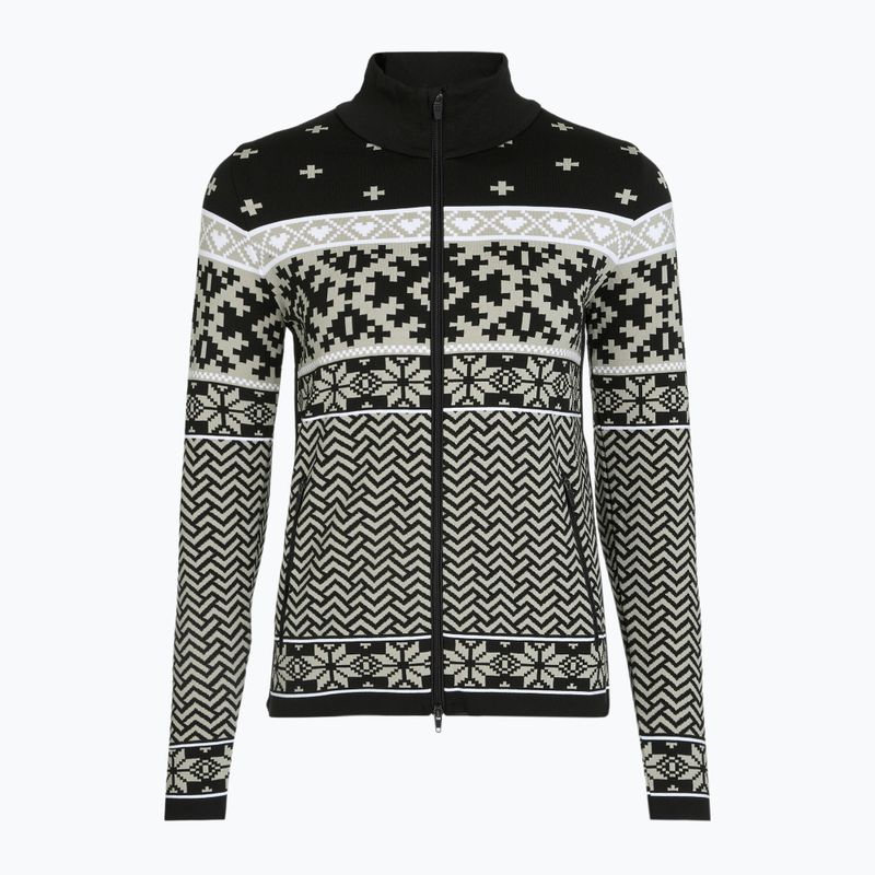 Bluza termoaktywna damska Newland Kylie Full Zip black/stone
