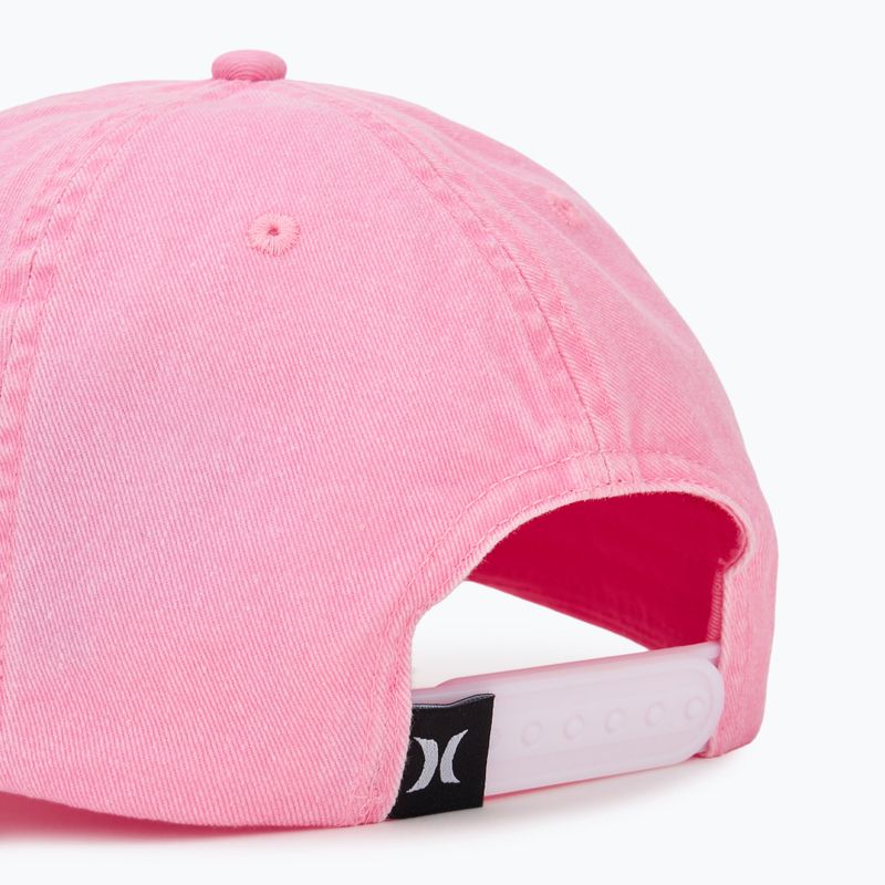 Czapka z daszkiem damska Hurley Mom Iconic pink 4