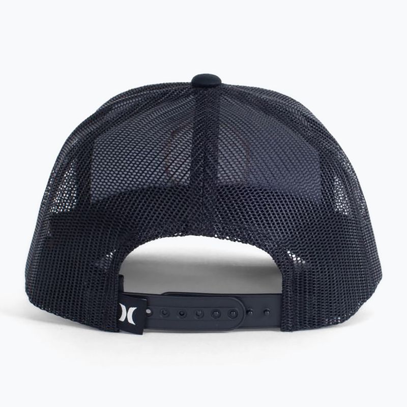 Czapka z daszkiem męska Hurley Jetties Trucker black 6