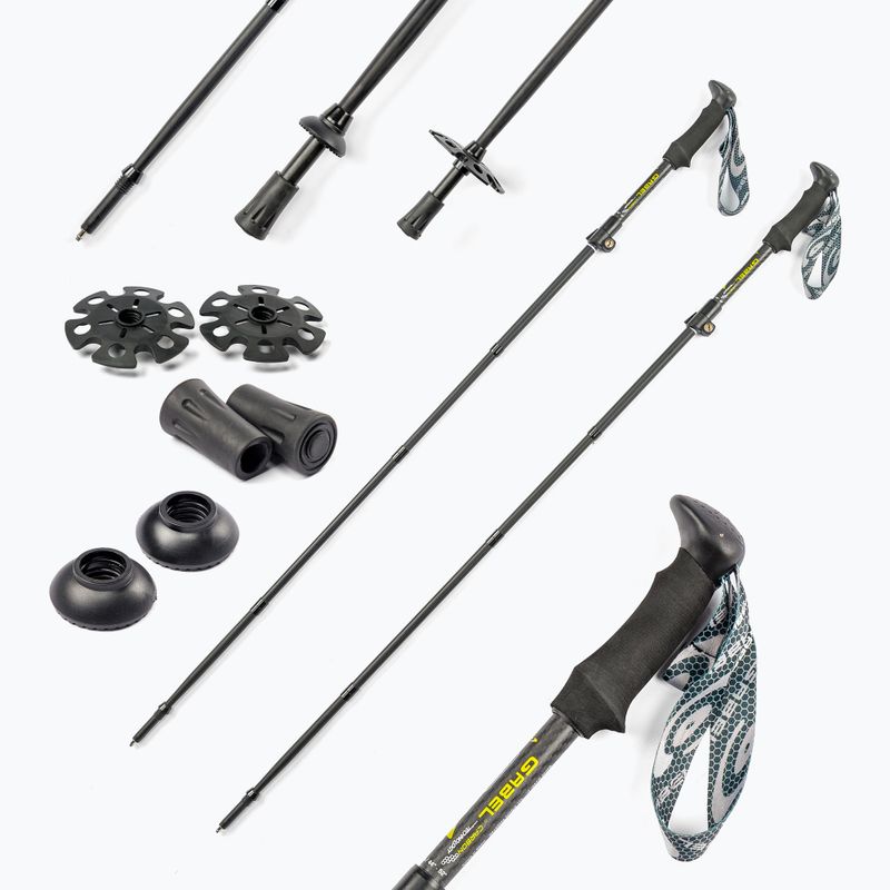 Kije trekkingowe GABEL XTR Carbon EF czarne 7008392820000 6