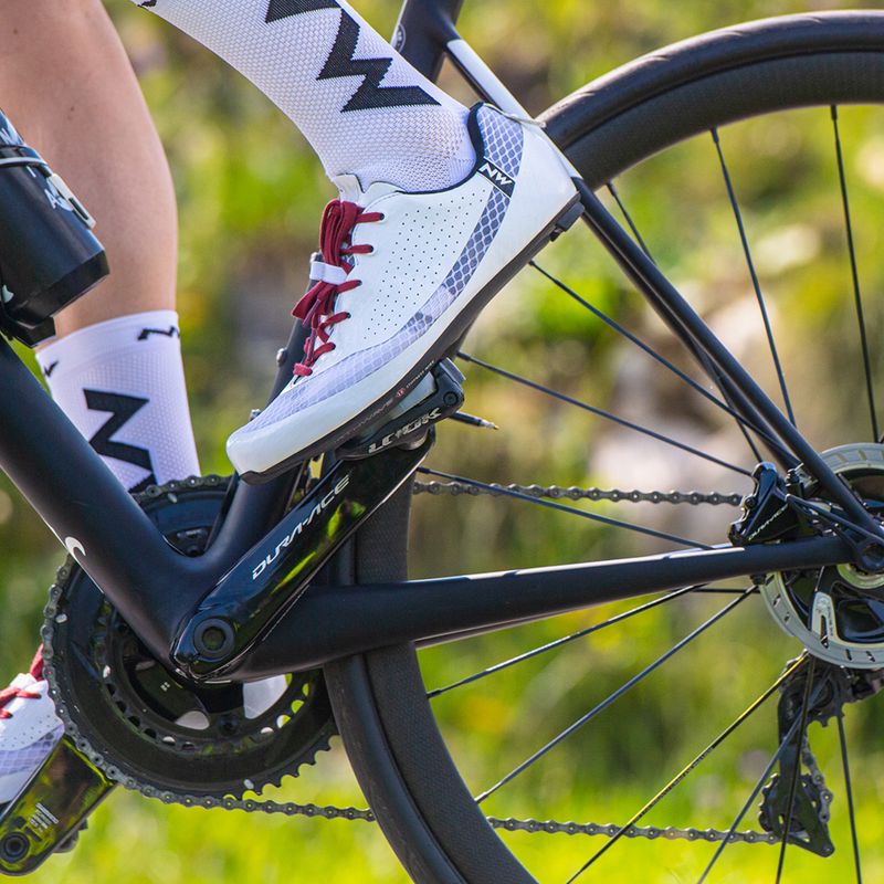 Buty szosowe męskie Northwave Mistral white 5