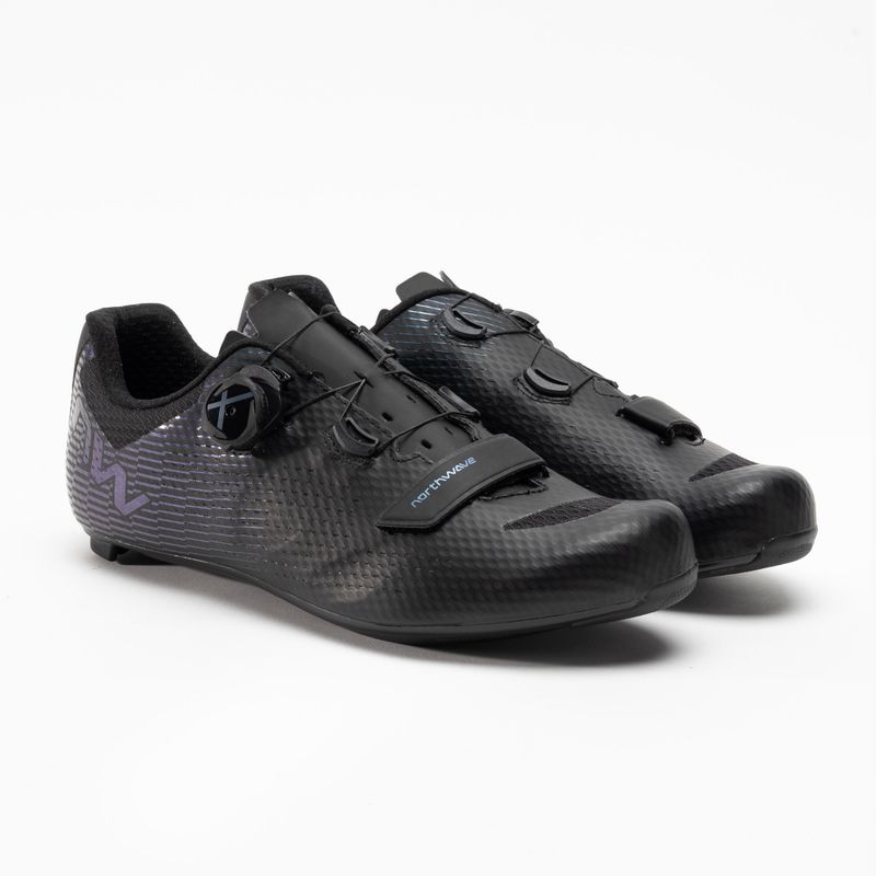 Buty szosowe męskie Northwave Storm Carbon 2 black/iridescent 4