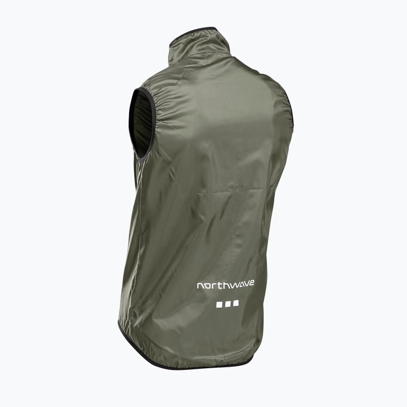 Kamizelka rowerowa męska Northwave Vortex 2 forest green 2