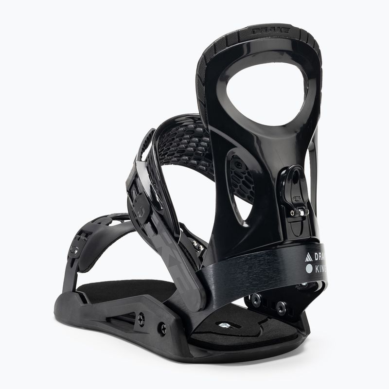 Wiązania snowboardowe męskie Drake King black 4