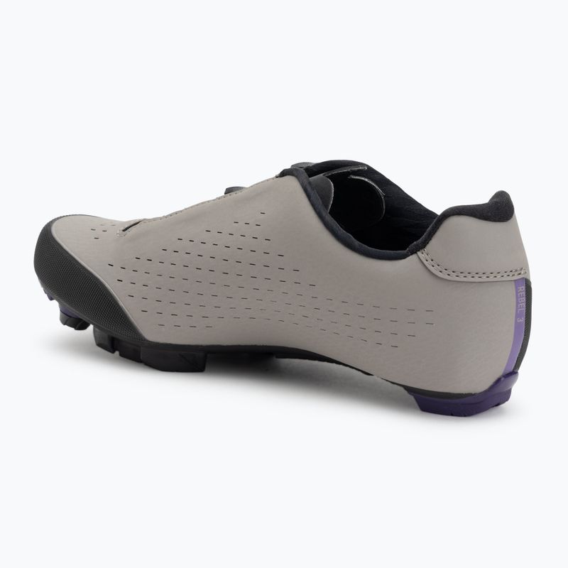 Buty rowerowe MTB męskie Northwave Rebel 3 sand/dark purple 3