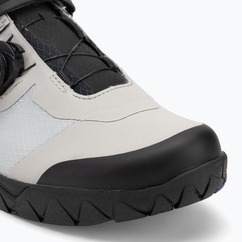 Buty rowerowe MTB męskie Northwave Overland Plus light grey/dark purple 7