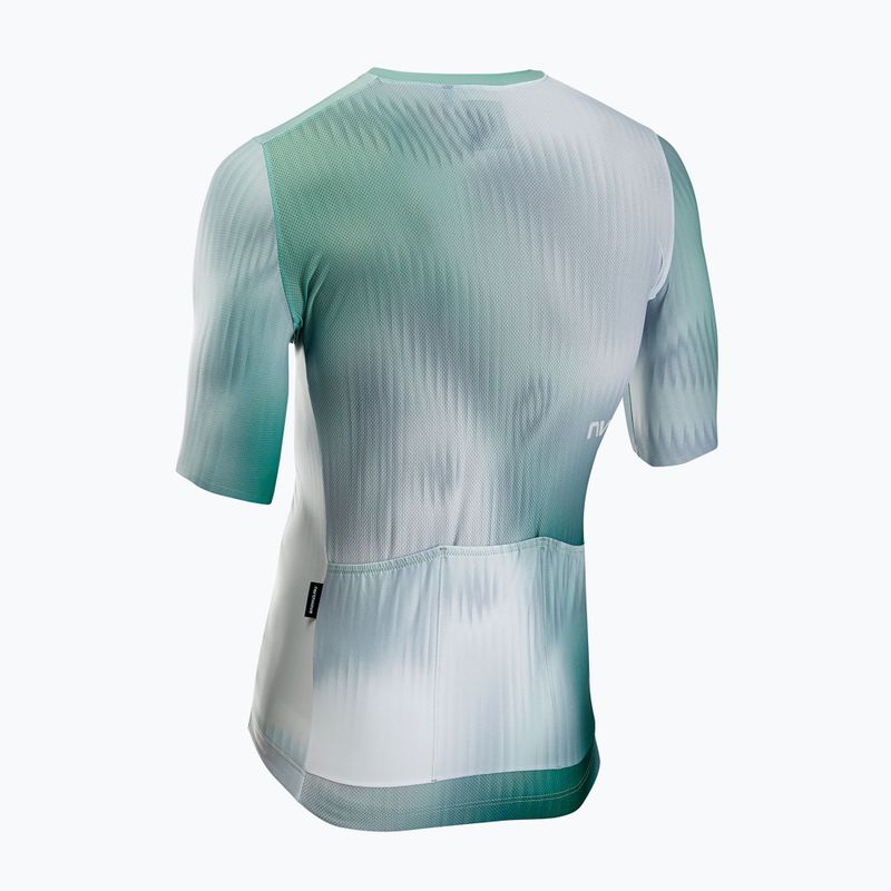 Koszulka rowerowa męska Northwave Blade white/sage green 2