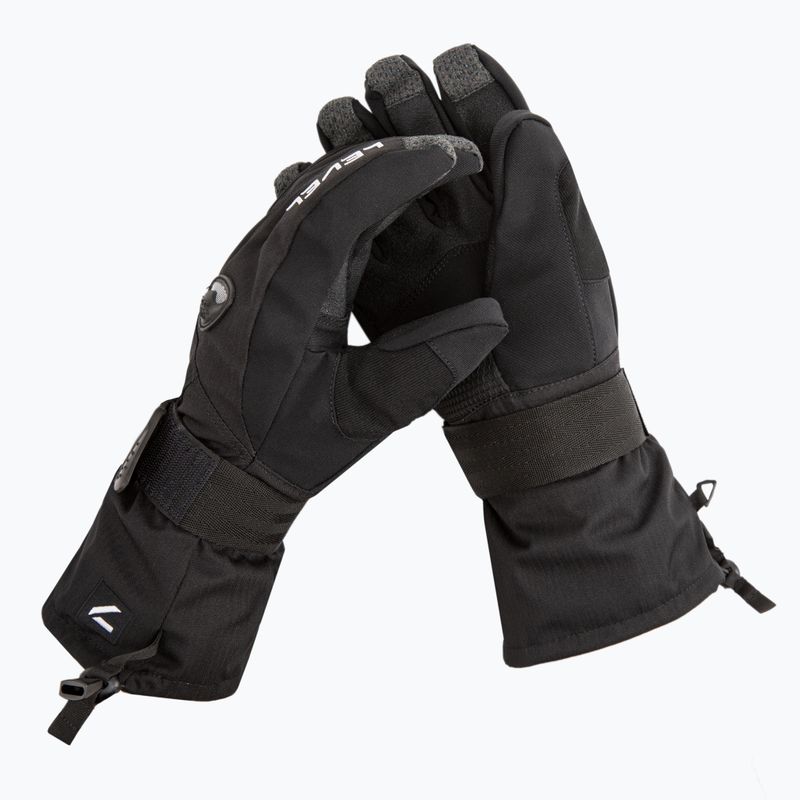 Rękawice snowboardowe męskie Level Fly 2021 black 2