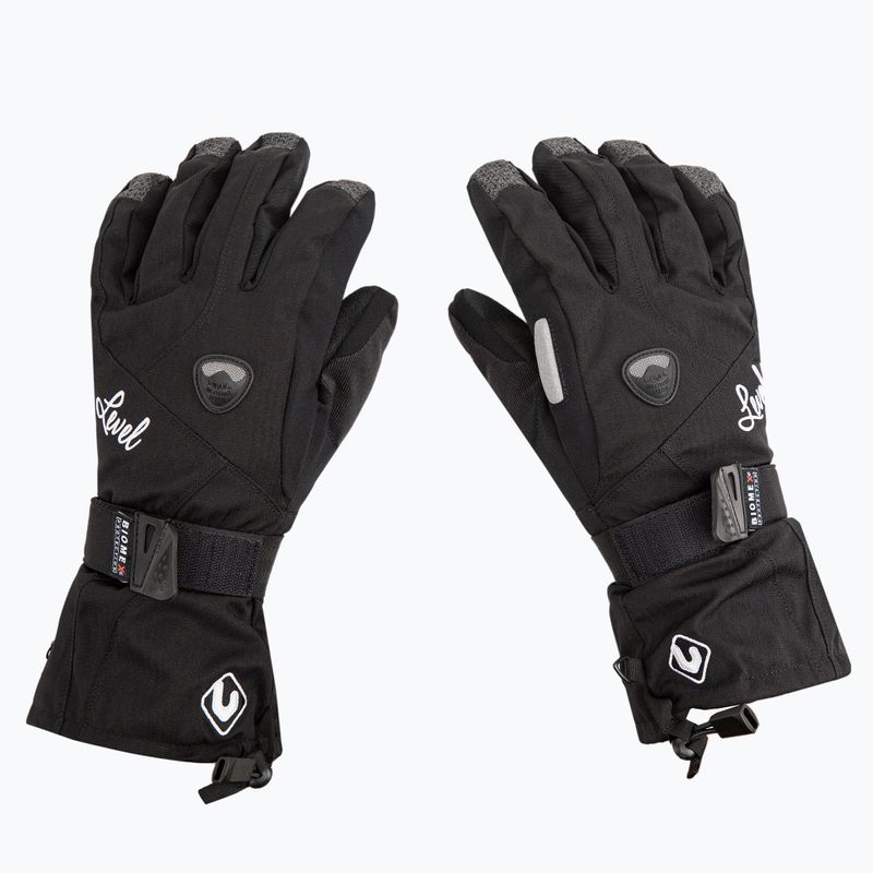 Rękawice snowboardowe damskie Level Butterfly 2021 black 4