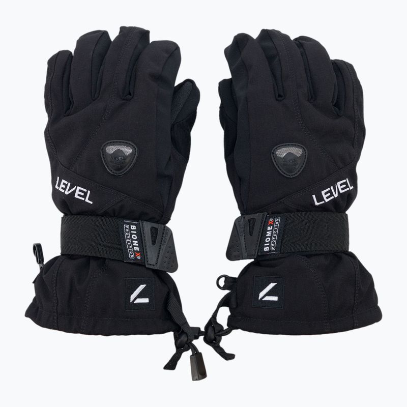 Rękawice snowboardowe dziecięce Level Fly 2022 black 4