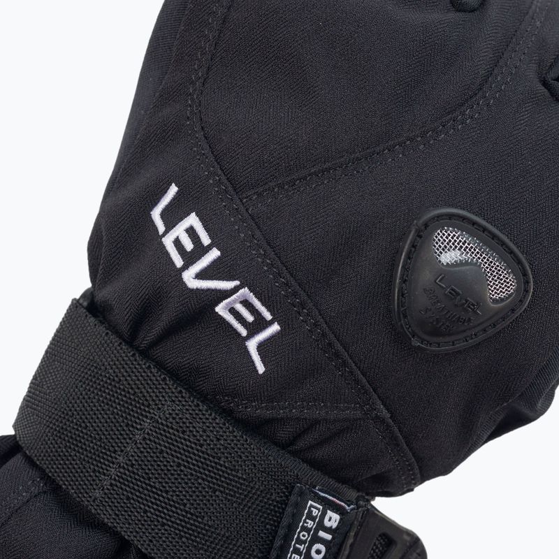 Rękawice snowboardowe dziecięce Level Fly 2022 black 5