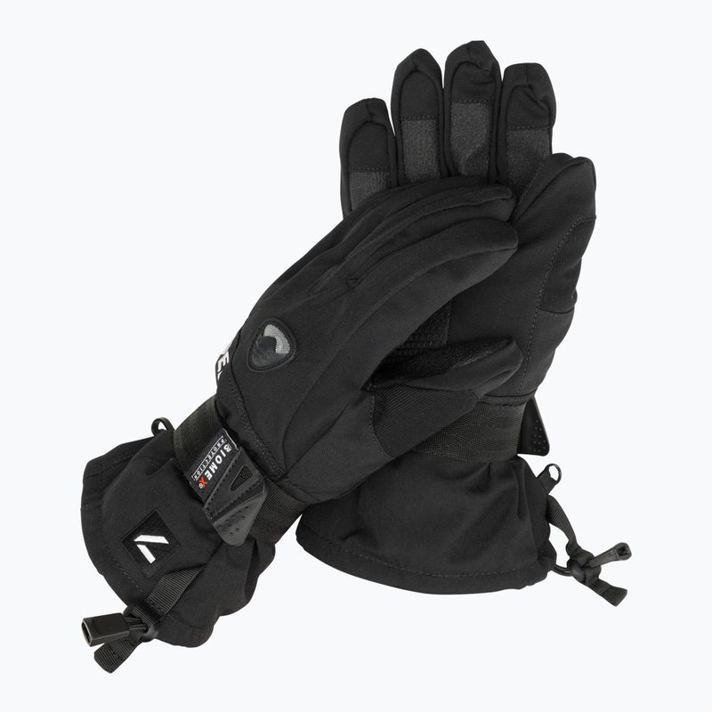 Rękawice snowboardowe dziecięce Level Fly black 2