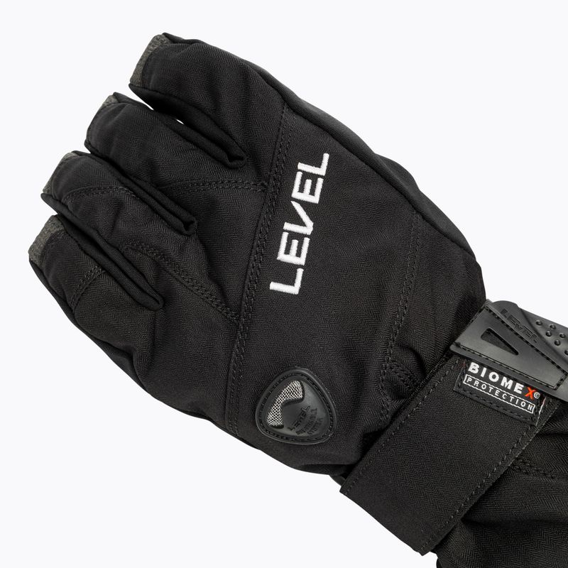 Rękawice snowboardowe męskie Level Half Pipe Gore-Tex black 5