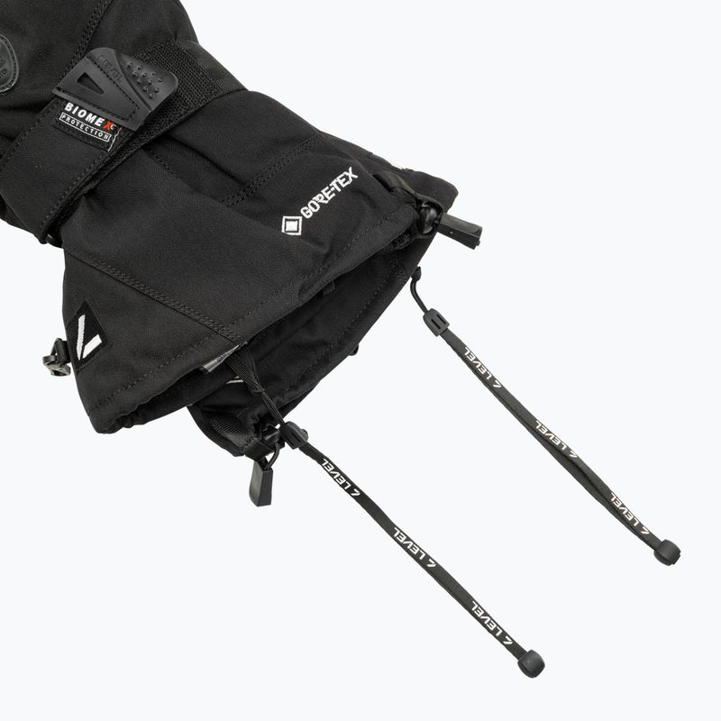 Rękawice snowboardowe męskie Level Half Pipe Gore-Tex black 6
