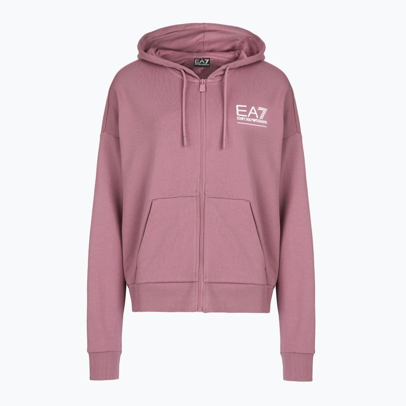 Dres damski EA7 Emporio Armani Train Visibility Zip dusky orchid 3