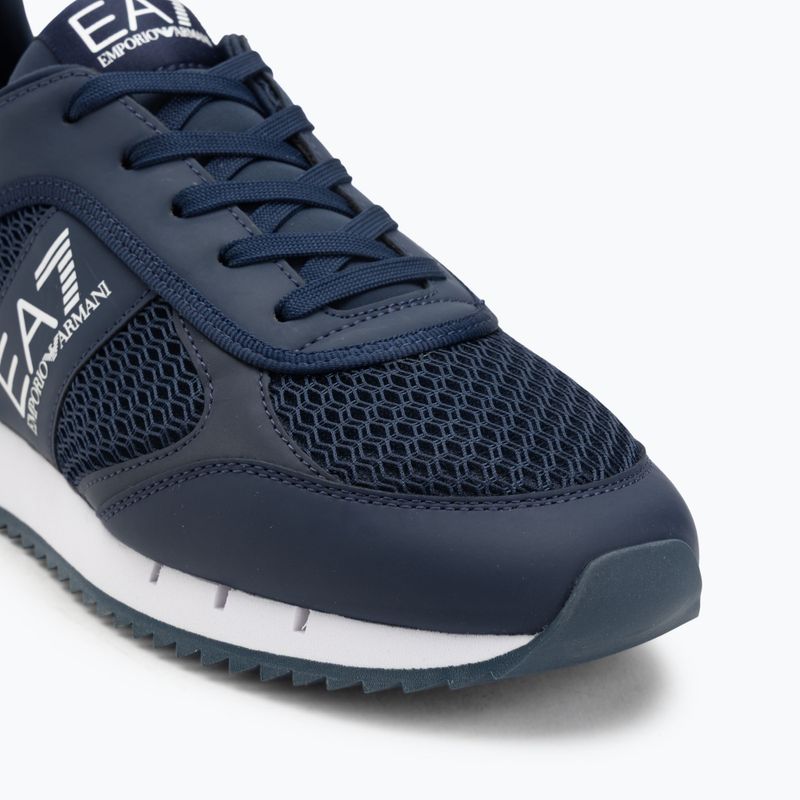 Buty EA7 Emporio Armani Black & White Laces navy/white 7