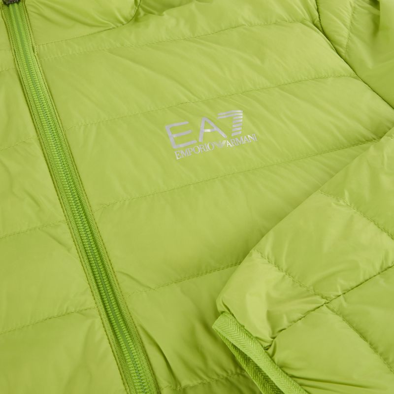 Kurtka męska EA7 Emporio Armani Train Core Id Down Light Jacket Hoodie macaw green 4