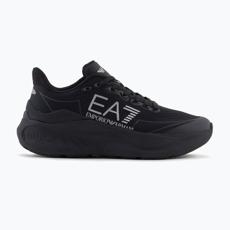 Buty EA7 Emporio Armani Wave Cracking full black/silver 8