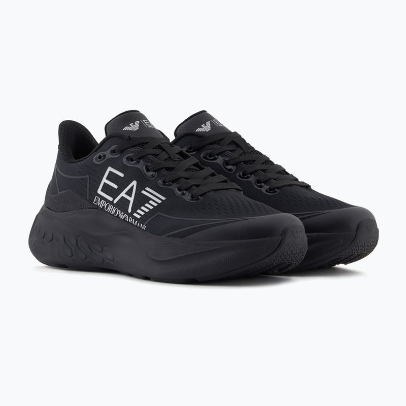 Buty EA7 Emporio Armani Wave Cracking full black/silver 9