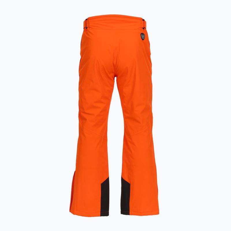 Spodnie narciarskie męskie EA7 Emporio Armani Ski Kitzbuhel Protectum7 flame 4