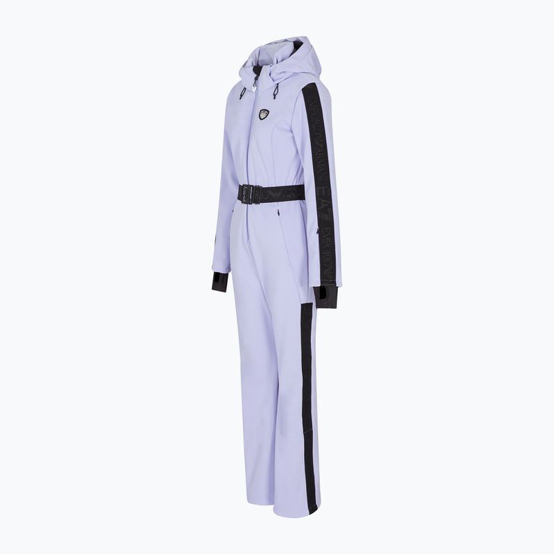 Kombinezon narciarski damski EA7 Emporio Armani Ski Kitzbuhel Softshell sweet lavender 3