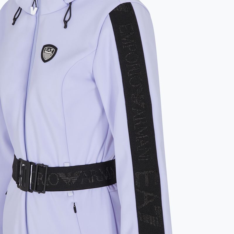 Kombinezon narciarski damski EA7 Emporio Armani Ski Kitzbuhel Softshell sweet lavender 4