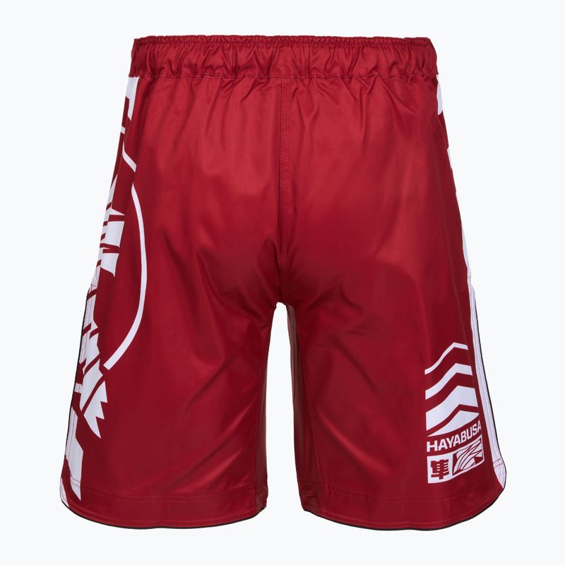 Spodenki treningowe Hayabusa Icon Fight red 2