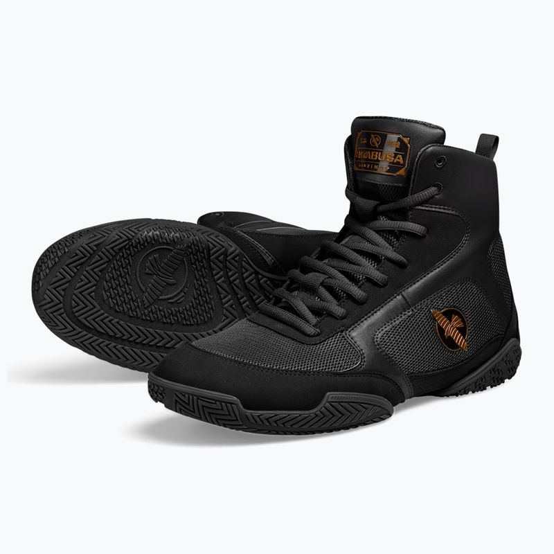 Buty bokserskie męskie Hayabusa Pro Boxing black 10