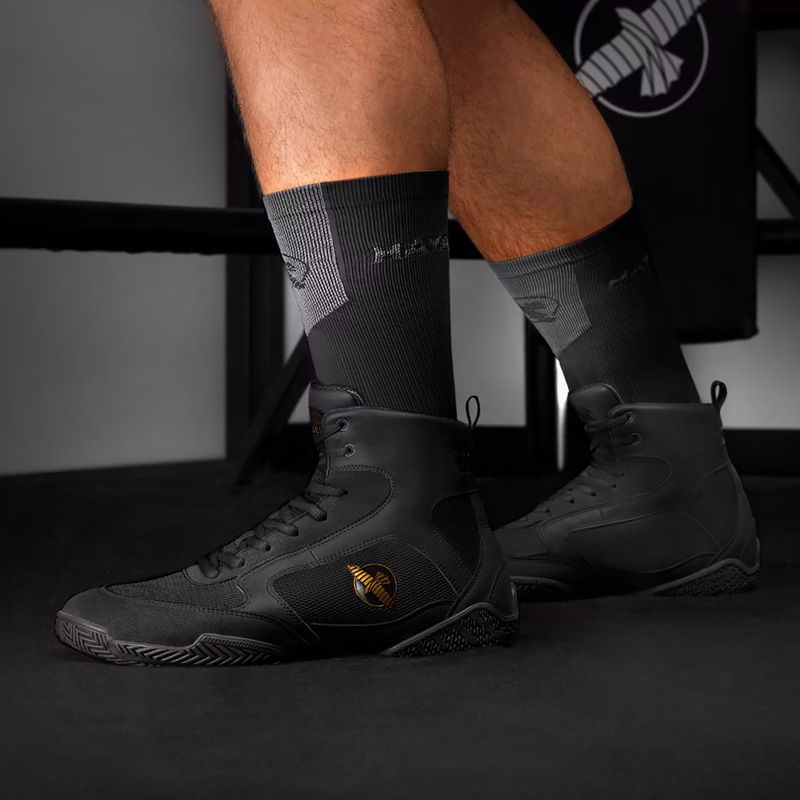Buty bokserskie męskie Hayabusa Pro Boxing black 13