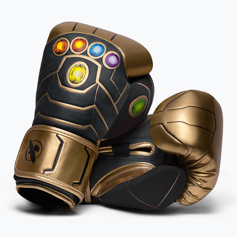 Rękawice bokserskie Hayabusa Marvel's Thanos gold/black 5