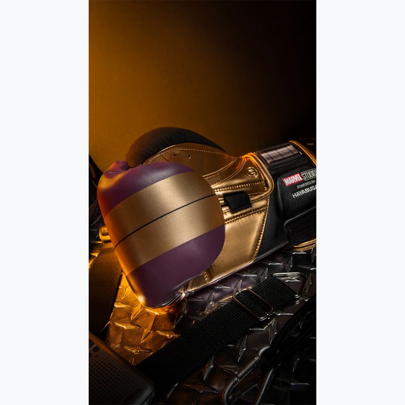 Rękawice bokserskie Hayabusa Marvel's Batroc purple/gold 13