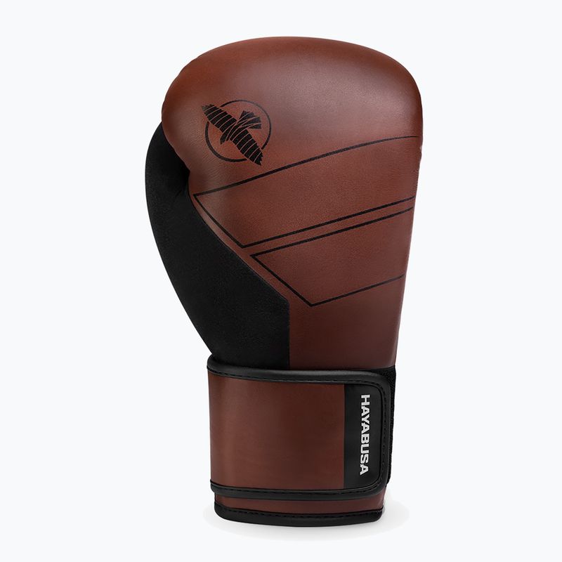 Rękawice bokserskie Hayabusa S4 Leather brown 4