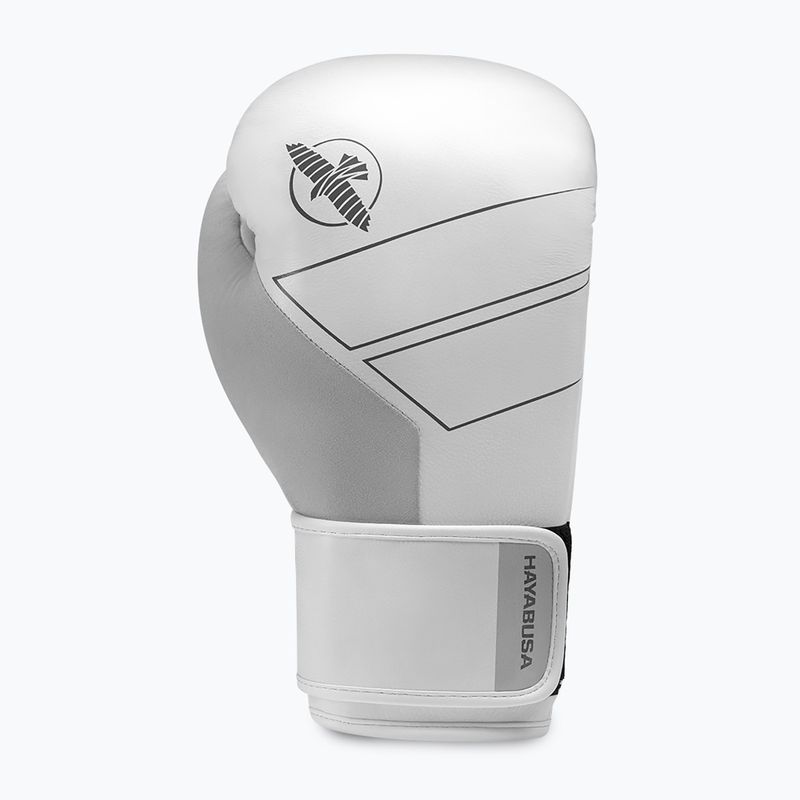 Rękawice bokserskie Hayabusa S4 Leather white 3