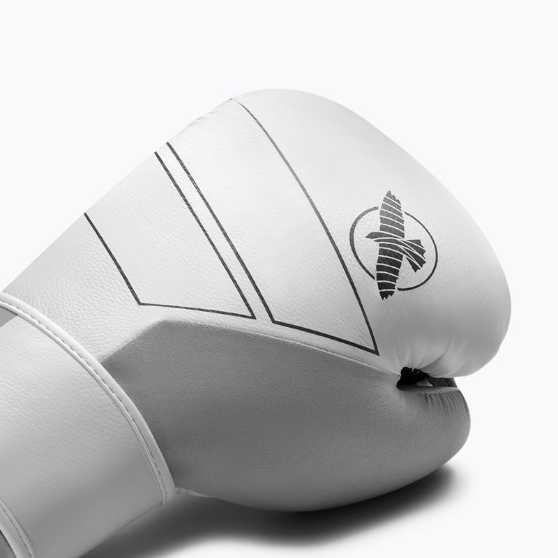 Rękawice bokserskie Hayabusa S4 Leather white 5