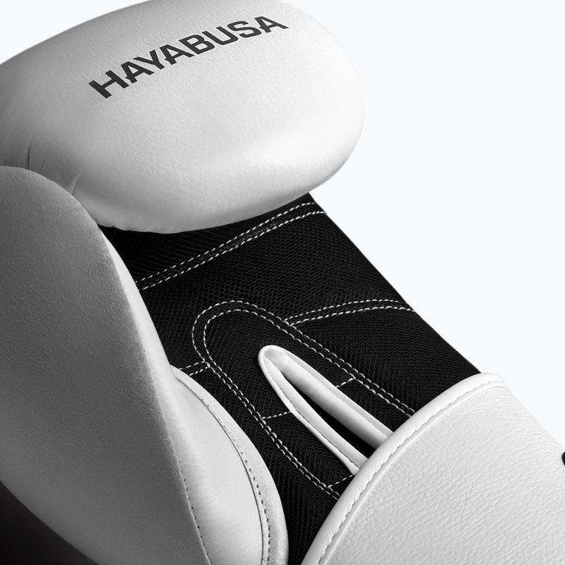 Rękawice bokserskie Hayabusa S4 Leather white 6