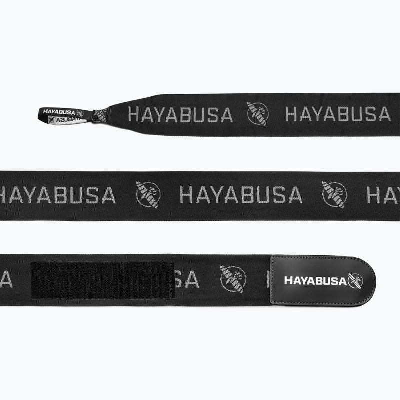 Bandaże bokserskie Hayabusa Deluxe Jacquard Handwraps 450 cm black 3