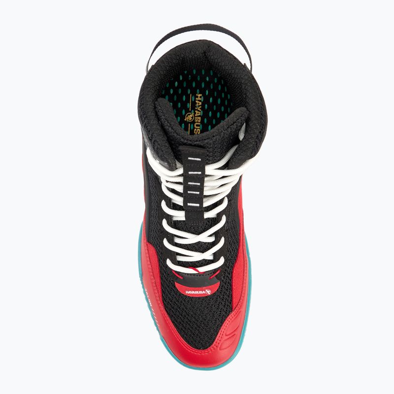 Buty bokserskie męskie Hayabusa Talon Boxing black/red 5